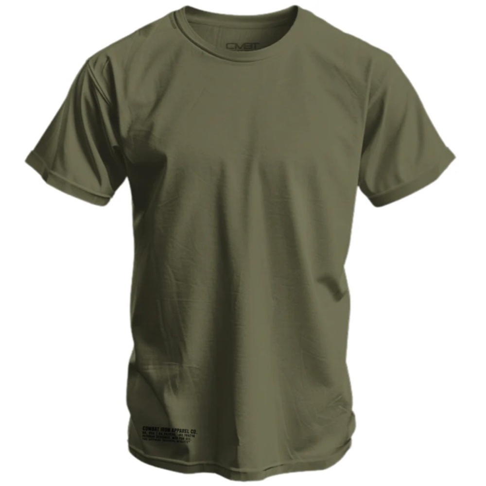 CMBT Men's Basic T-Shirt in Military Green. Size 2XL NIP